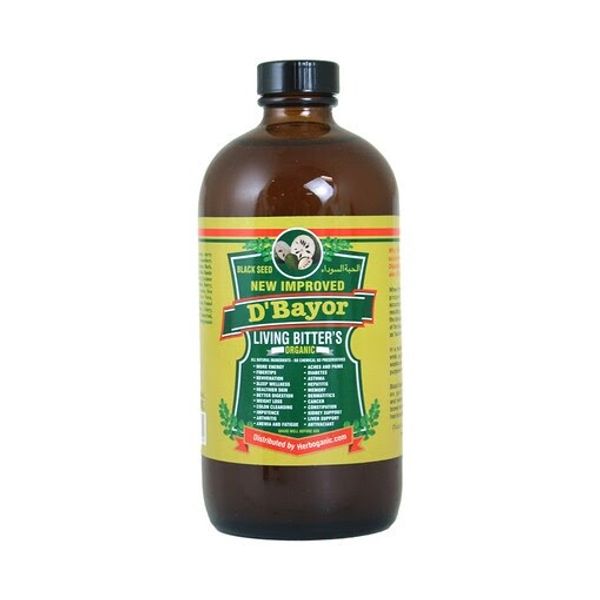 D'Bayor Organic Living Bitters New Improved - 16 oz.