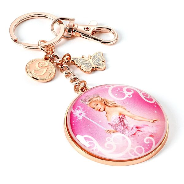 WICKED Glinda Bubble Keyring - Pink