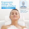 Bath Pillow (Extra Comfort), Bath Pillows for Tub Neck and Back Support, Bathtub Pillows for Head and Neck, Bathtub Pillow, Bath Accessories for Tub Women, Hot Tub Accessories for Adults, Tub Pillow