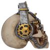 Nemesis Now - Gothic Steampunk Techno Talk Small Skull in Headphones Figurine - 14.5cm