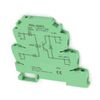 DIN Rail Relay Module, MRD-060D2 Ultra-Thin DIN Rail Mount Relay 6.2mm Solid State Relay Module Input 4-32VDC NO with LED Input State Indicator