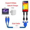 chenyang USB 3.0 Front Panel Header 2 Male to 2 Female Extension Cable 0.5M with Panel Mount Screw