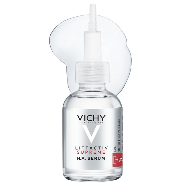 Vichy LiftActiv Supreme 1.5% Hyaluronic Acid Face Serum & Wrinkle Corrector, Anti Aging Serum For Face To Reduce Wrinkles, Plump, & Smooth, Suitable For Sensitive Skin