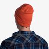 Buff Knitted Hat Niels Unisex One Size Black