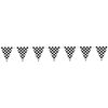Checkered Pennant Banner Party Accessory (1 count) (1/Pkg)