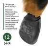 PAWZ Dog Shoes Rubber Boots Black, blk