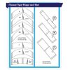 Ultra Hold Adhesive Support Tape Contour Shape "CC" 36PCS