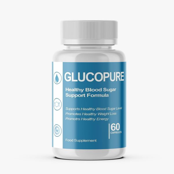 GlucoPure Blood Sugar Support & Weight Management | 100% Natural Including: Biotin, Alpha Lipoic Acid, Ceylon Cinnamon & Berberine / 60 Capsules/Food Supplement/Supplement Heaven