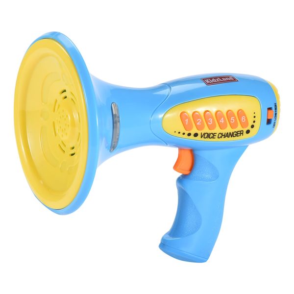 Kidzlane Voice Changer for Kids | Kids Megaphone for Kids Function, LED Lights, and 5 Different Sound Effects | Kids Voice Changer Toy for Kids, Girls, Boys, Teens Age 5 Years and Up | Blue