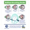 Brilliant Sensitive Toothbrush – 360 Round Head Soft Bristle Toothbrush, Oral Hygiene Products That Are Great for Diabetics, Seniors, and those with Dry Mouth and Sensitive Teeth, White, 1 Count