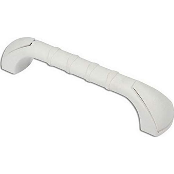 12" Prima Straight White Grab Rail
