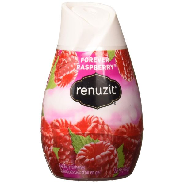 Renuzit Adjustables Gel Air Freshener, Raspberry, 7 Ounce