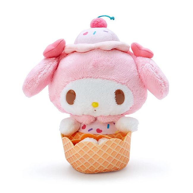 Sanrio 226696 My Melody Plush Toy (Ice Cream Parlour)