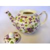 2 Cup teapot in Violet Chintz Design for The Abbeydale Collection