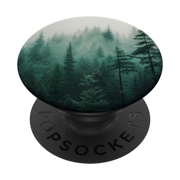 Forest Pine Tree Woods Green Nature Outdoor Explore PopSockets Swappable PopGrip
