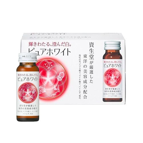 Shiseido Pure White Drink 10 Bottles – Made in Japan