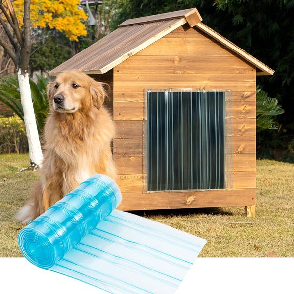 Uross Dog Door Replacement Flaps -5.9FT Ruff Weather DIY Cat Dog Door Flap, Dogg