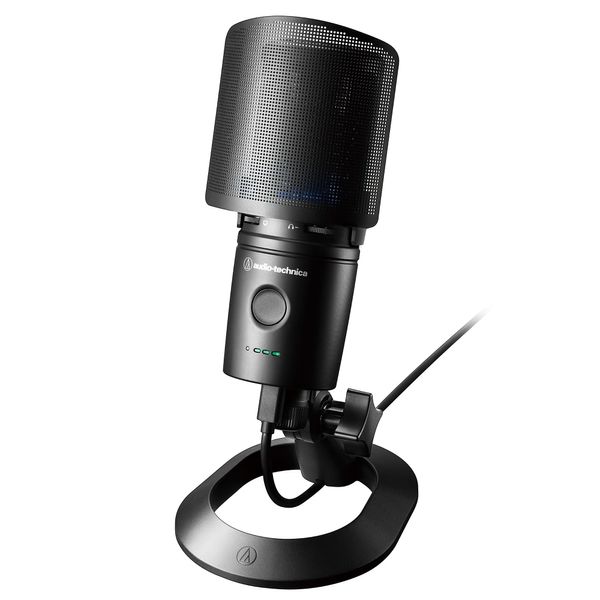 Audio-Technica AT2020 USB-XP USB Condenser Microphone, AT2020 USB-XP, NR (Noise Reduction), Equipped with AGC (Auto Gain Control), Gaming, Live Play, Streamer, Content Creator, Distribution, Windows