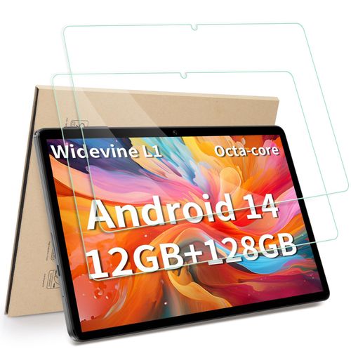 Hianjoo 2-Pack Screen Protector Compatible with TUOHAITIME K10/ C5 11" Tablet 2025, [HD Clarity] [9 Hardness] [Anti-Scratch] Tempered Glass