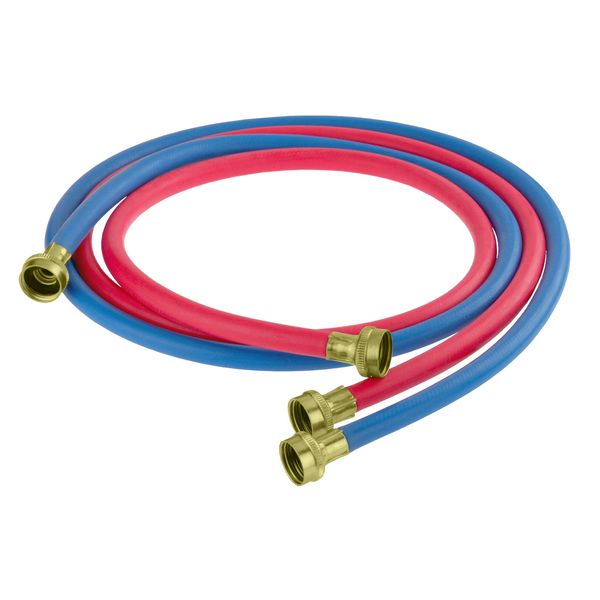 FlexCraft 25610K, Washing Machine Supply Line, For Hot And Cold Water Supply, 10