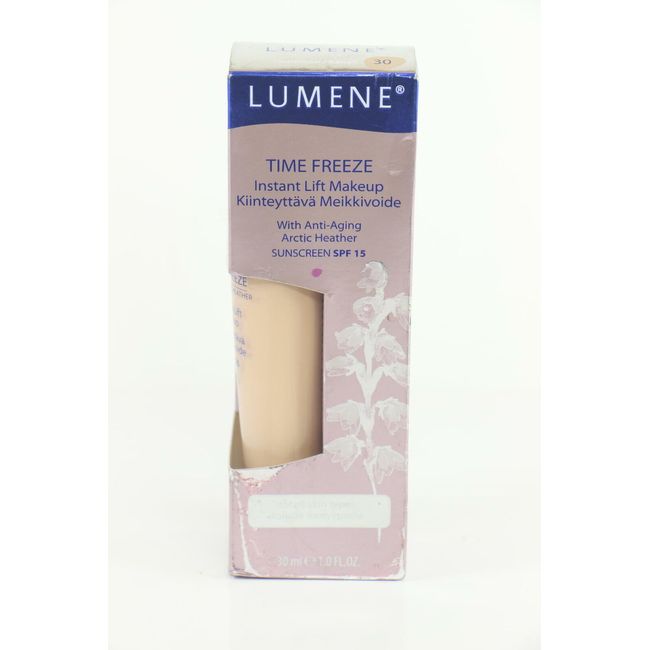 Lumene Time Freeze Instant Lift Makeup 30 Cinnamon 1 oz U22A