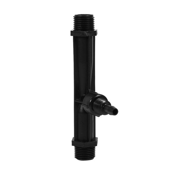 ViaGasaFamido Irrigation Fertilizer Injector Garden Irrigation Tube Venturi Fertilizer Mixer Device Agriculture Tool for 1/2" 3/4" or 1" BSP Inlet/Outlet Connector(1/2 inch)