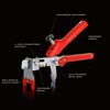 LEDSone Tile Leveling System Tile Spacers Leveling System Tiling Locator Handheld Plier Floor Ceramic Tile Wedges Levelling Tiling Installation Tool