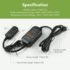 Digital Temperature Controller Heating Cooling Outlet Thermostat Plug -40-176°F