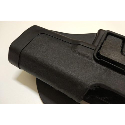 MASUNN Right Waist Hand Belt Holster With Molle Platform For Glock 17 18 19 22 23 31 - Black