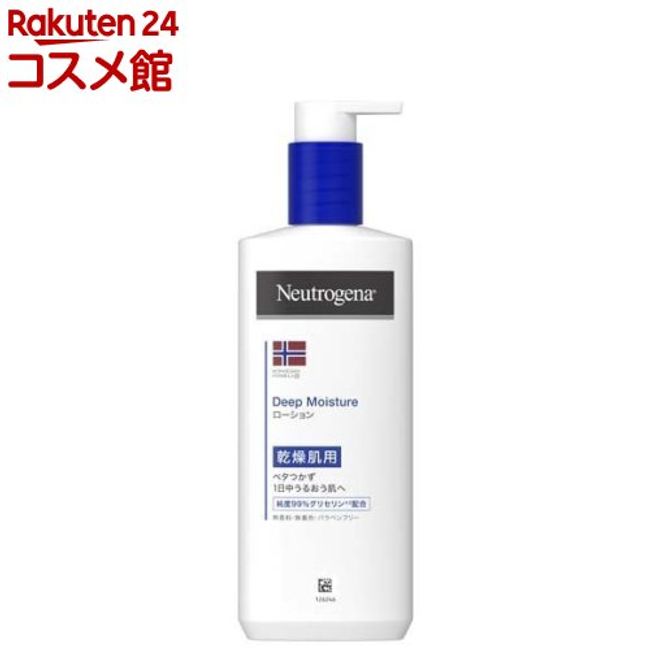 Neutrogena Deep Moisture Body Milk for Dry Skin Unscented (250ml) [Neutrogena]