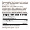 Nature's Way Activated Charcoal Supplement Gluten-Free 100 Capsules