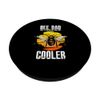 Bee Dad | Honey Bee Hive Honeycomb | Beekeeper PopSockets with Interchangeable PopGrip