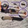 Survival Knife/Survival Bag w IFAK/Water Purification System/Multitool/MUCH MORE