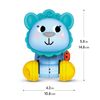 Kids Hits Educational Toddler Push and Pull Toy (Llama)