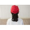 Catch Girls' Reversible Red-white Cap, UV Protection - red