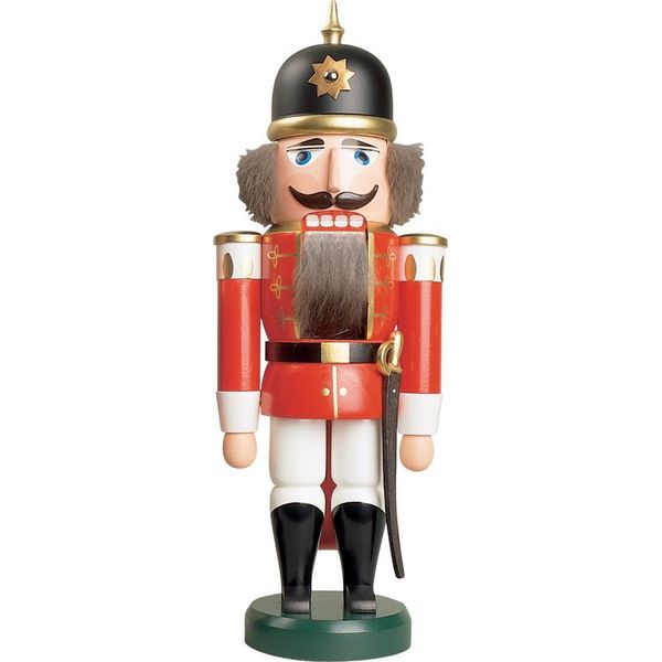 Nutcracker Soldier Red HxWxD = 37x13x10cm NEW Christmas Seiffen Nuts