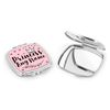 Personalised Princess Girls Compact Pocket Mirror Any Name Initials Custom Monogram
