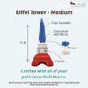 P.L.A.Y Dog Toy_Plush Toy - Eiffel Tower_S