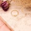 CARISSIMA Women's 9ct Gold Infinity Heart Ring #J