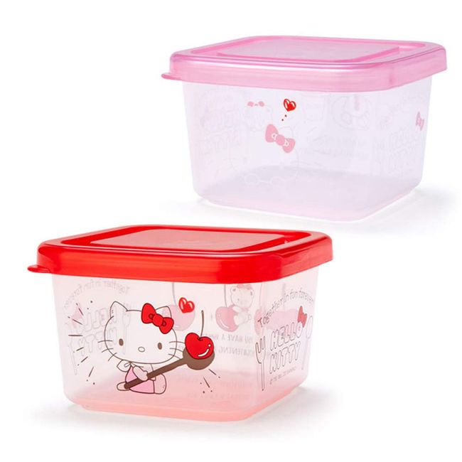 Sanrio 747700 Hello Kitty Mini Food Container (Set of 2)