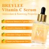 BREYLEE Vitamin C Serum for Face & Eye (1.4 oz) for Brightening Skin,Dark Spot Remover,Reduce Wrinkle,Anti Aging ,Moisturizer with Hyaluronic Acid,Vitamin E,Retinol,Nicotinamide
