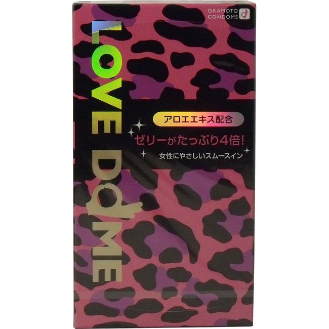 [Set of 3] Okamoto Love Dome Panther 12 pieces x 3 pieces condoms