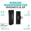 Movo Wireless Mini USB-C Microphone for iPhone 15 Pro Max - 10HR Battery