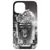 Case for iPhone 15 Star Wars R2-D2 Retro Galaxy Black