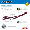 Rogz Airtech Classic Dog Lead Rock Red Large 1.5m