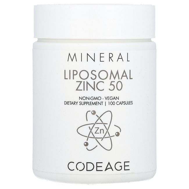 Mineral, Liposomal Zinc 50, 100 Capsules