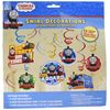 Amscan Thomas All Aboard Swirl Value Pack - 12 Pcs