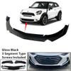 Universal Fit For MINI Paceman Cooper Front Lower Lip Splitter Spoiler 2 Layer