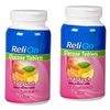 Relion Glucose Tablets - Fruit Punch Flavor - 50 Counts (2 Pack)