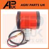 APUK Butler Style Side Light Lamp Marker Red White Replacement for Fordson Dexta Nuffield Tractor